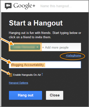 hangouts use google hangout respond waiting active