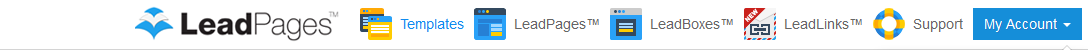 Top LeadPages Bar