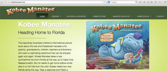 Kobee-Manatee-Website