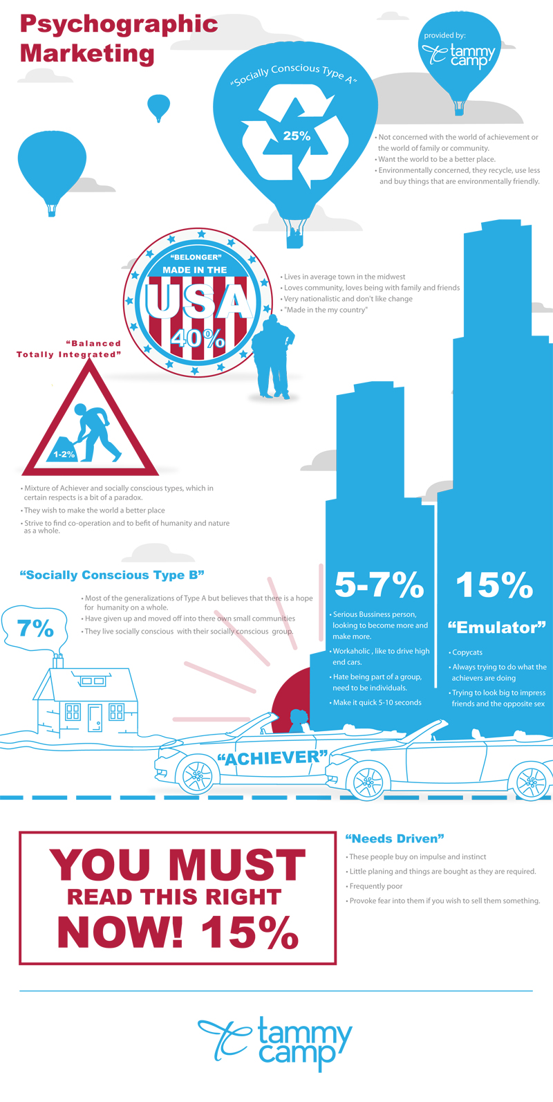 Understanding Psychographic of Your Target Audience @SusanGilbert #infographic via @TammyCamp