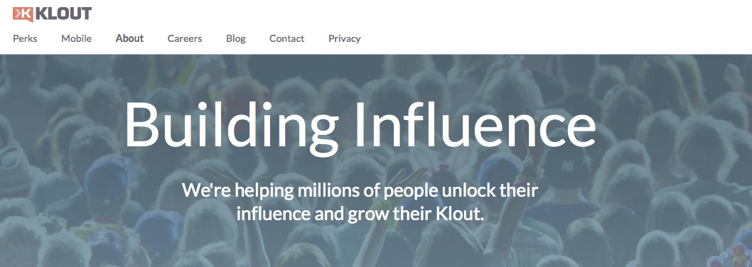 Klout-influence