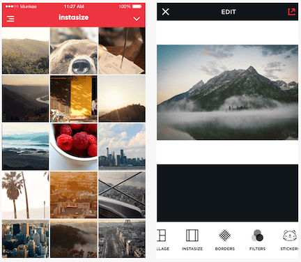 InstaSize: Instantly format photos for Instagram