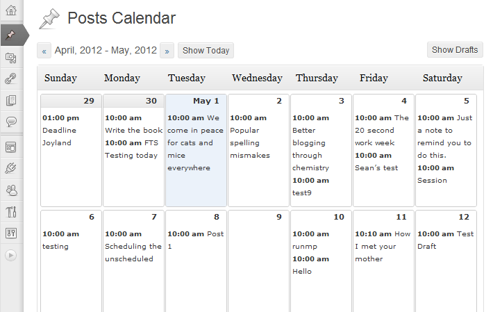 EditorialCalendar