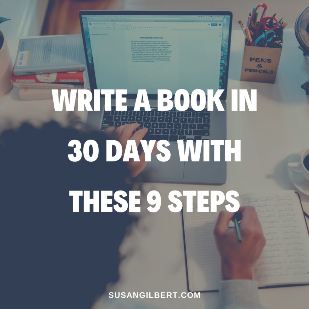 write book in 30 days